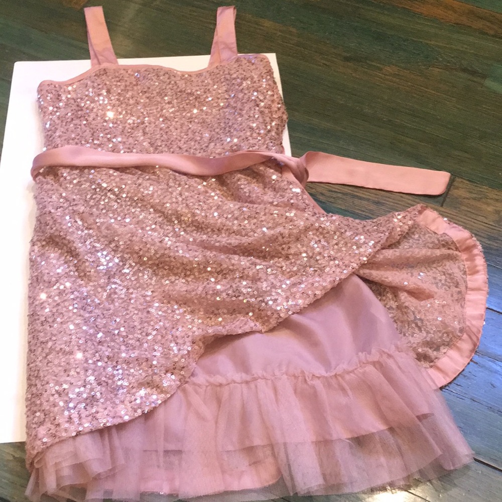 Gap girls size 10 sequined dress